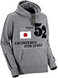 Kawasaki Kapuzen Pulli Speed ! Hoodie Pullover ! grau (XS/S)