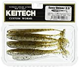 Keitech Easy Shiner 3.5" Green Pumpkin PP Shad