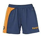 Kempa Damen Peak Shorts, Petrol/Orange, S