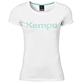 Kempa Damen T-Shirt Graphic T-Shirt, Weiß, M, 200228502
