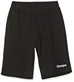 Kempa Kinder Core 2.0 Sweat Shorts, schwarz, 140