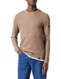 KEY LARGO Herren Stefano Round Sweatshirt, Brown (1600), XL