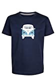 Kinder T-Shirt Teeins mit VW Bulli Print 3041171, Farbe:darkblue, Größe:140-146