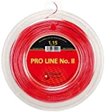 Kirschbaum Pro Line 2-Seil, Tennis, Rot Rot rot 1,25 mm x 200 m
