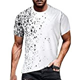 Kurzarm T-Shirt Herren 3D Digital Druck Locker Lässige Sommer T Shirts Männer Sportshirt Sweatshirt Hemd T Shirt Kurzarmshirt Top