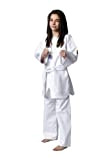 Kwon Kinder kampsport dragt Taekwondo Song Anzug, Weiß, 110 EU