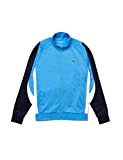 Lacoste Herren Sh9377 Sweatshirts, Silber/Marineblau/Weiß, L