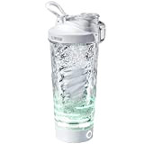 LHHW Elektrischer Shaker Protein Shaker Bottle mit Atmosphärenlicht, Hergestellt mit Tritan-BPA frei, 500ml Wiederaufladbarer Elektrischer Blender mit USB-Aufladung