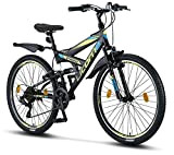 Licorne Bike Strong V Premium Mountainbike in 26 Zoll - Fahrrad für Jungen, Mädchen, Damen und Herren - Shimano 21 ...