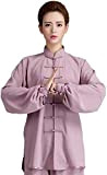 LIUSHENGFUBH Tai Chi Kleidung Tai Chi Uniform Kung Fu Kleidung Tai Chi Uniform Kleidung, Baumwolle Qi Gong Martial Arts Wing ...