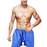 LZQBD 50 stücke Einweg-Boxer für Männer Atmungsaktive weiche Nicht gewebtes Sauna Unterwäsche // 19 (Color : Blue, Size : 70X43X32.5cm)
