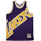 M&N Big Face Jersey Los Angeles Lakers NBA Trikot lila Purple Größe M bis XXL
