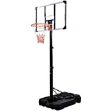 Merax - Verstellbarer Basketballständer mit Rollen,Standfuß mit Wasser/Sand befüllbar,höhenverstellbare von 2.25 bis 3.05 m,Outdoor IndoorErwachsene