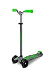 Micro Mobility Micro Maxi Kickboard Deluxe Pro Green, grün, Polyamid, Glasfaserverstärkter Kunststoff, Altersgruppe: ab 5 Jahren, Belastbarkeit: 50 kg, MMD089