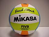 MIKASA BEACH ATTACK 2015 Beachvolleyball Volleyball Größe 5 Softtouch 129161