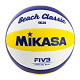 Mikasa Unisex – Erwachsene Ball Beach Classic VXL 30, blau, 5