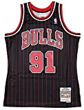 Mitchell & Ness Dennis Rodman #91 Chicago Bulls NBA Kids Swingman Alternate Jersey - M
