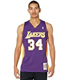 Mitchell & Ness NBA Los Angeles Lakers Shaquille O´Neal Trikot Herren lila/gelb, XL