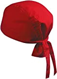 Myrtle Beach Bandana Kopftuch, Biker Hat, Piratentuch, 16 Farben Rot,1 St?ck