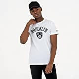 New Era Basic Shirt - NBA Brooklyn Nets weiß - L