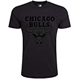 New Era Basic Shirt - NBA Chicago Bulls schwarz - L