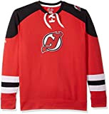 New Jersey Trikot Devils Majestic NHL Centre Men's Pullover Crew Sweatshirt