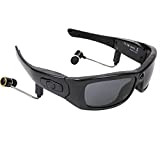 NewZexi Sports Multifunktionale Sonnenbrille Bluetooth Brille Kamera HD 1080P Mini DV Videorecorder Bluetooth Kopfhörer MP3 Player Brillen zum Fahren Radfahren ...