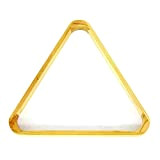 Nexos Billard Snooker Pool Dreieck aus Holz Triangel Triangle für 15 Billardkugeln 57,2mm Billardtisch