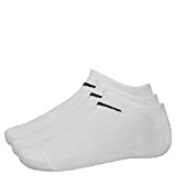 Nike 9 Paar Sneaker-Socken NO Show weiß S (34-38) SX2554-101