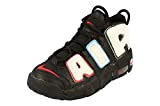 Nike Air More Uptempo GS Basketball Trainers DQ7780 Sneakers Schuhe (UK 6 US 6.5Y EU 39, Black University red White ...
