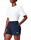 Nike Damen Women's Park 20 Knit Shorts, Obsidian/Obsidian/White, S