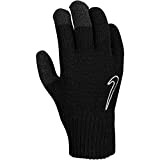 Nike Herren Herren Handschuhe Knitted Tech and Grip Handschuhe, 091 Black/Black/White, S/M, 9317-27