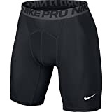 Nike Herren Pro Trainingsshorts, Grau (Black/Dark Grey/White),S