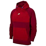 Nike Herren Sportswear Sweatshirt, Gym red/Team red/helles Fotoblau/Weiß, XS