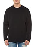 Nike Herren Tech Fleece Crew Sweatshirt, Black, XL