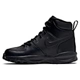 Nike Jungen Manoa Leather (Ps) Fashion Boot, Schwarz, 35 EU