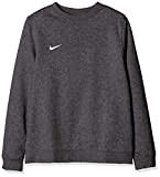 Nike Jungen Sweatshirt Y CRW FLC TM Club19, Charcoal Heather/(White), XS, AJ1545
