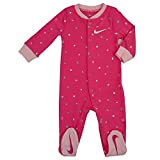 Nike Kinder Babytooth Toss Footed Coverall Overall, Laser Fuschia, 74