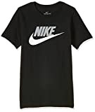 Nike Kinder Sportswear T-Shirt, Black/Light Smoke Grey, M