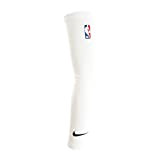NIKE(ナイキ) Nike NBA Shooter Sleeve 2.0 Black/White S-M, weiß, Einheitsgröße