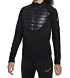 Nike Therma-FIT Academy Winter Warrior Fußball-Trainingsoberteil für ältere Kinder, Black/Reflective silv,L
