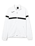 Nike Unisex-Child Dri-FIT Academy 21 Jacket, White/Black/Black/Black, L