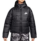 Nike Womens Hooded Jacket Sportswear Therma-Fit Repel, Black/Black/White, DX1797-010, L