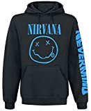 Nirvana Nevermind Smile Männer Kapuzenpullover schwarz M