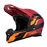 O'NEAL | Mountainbike-Helm | MTB Downhill | Sicherheitsnorm EN1078, Ventilationsöffnungen für Luftstrom & Kühlung, ABS Außenschale | Fury Helmet Stage ...
