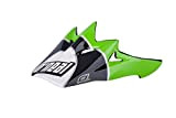 O'NEAL Visor Backflip Fidlock DH Gravity Helm Visier schwarz/weiß/grün Oneal