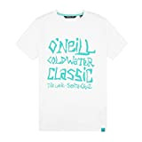 O'Neill Lb Cold Water Classic T-Shirt, kurzärmelig, für Kinder XS Weiß (Powder White)