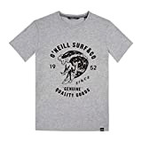 O'Neill LB Connor T-Shirt für Kinder, kurzärmelig XS Silber Tumult