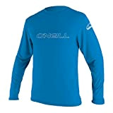 O'Neill Wetsuits Kinder Rash Vest Youth Basic Skins L/S Tee, Multi Colour, 8 Jahre, 4341-182-8