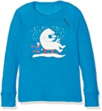 Odlo Kinder ACTIVE WARM TREND (SMALL) Baselayer Langarm-Shirt mit Rundhals, Blue Jewel, 80
